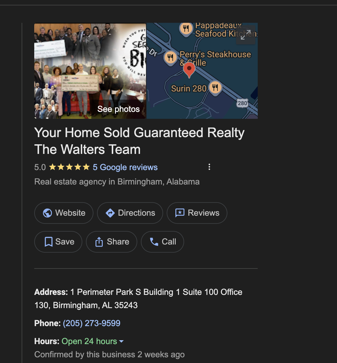 Morgan Google Business Profile