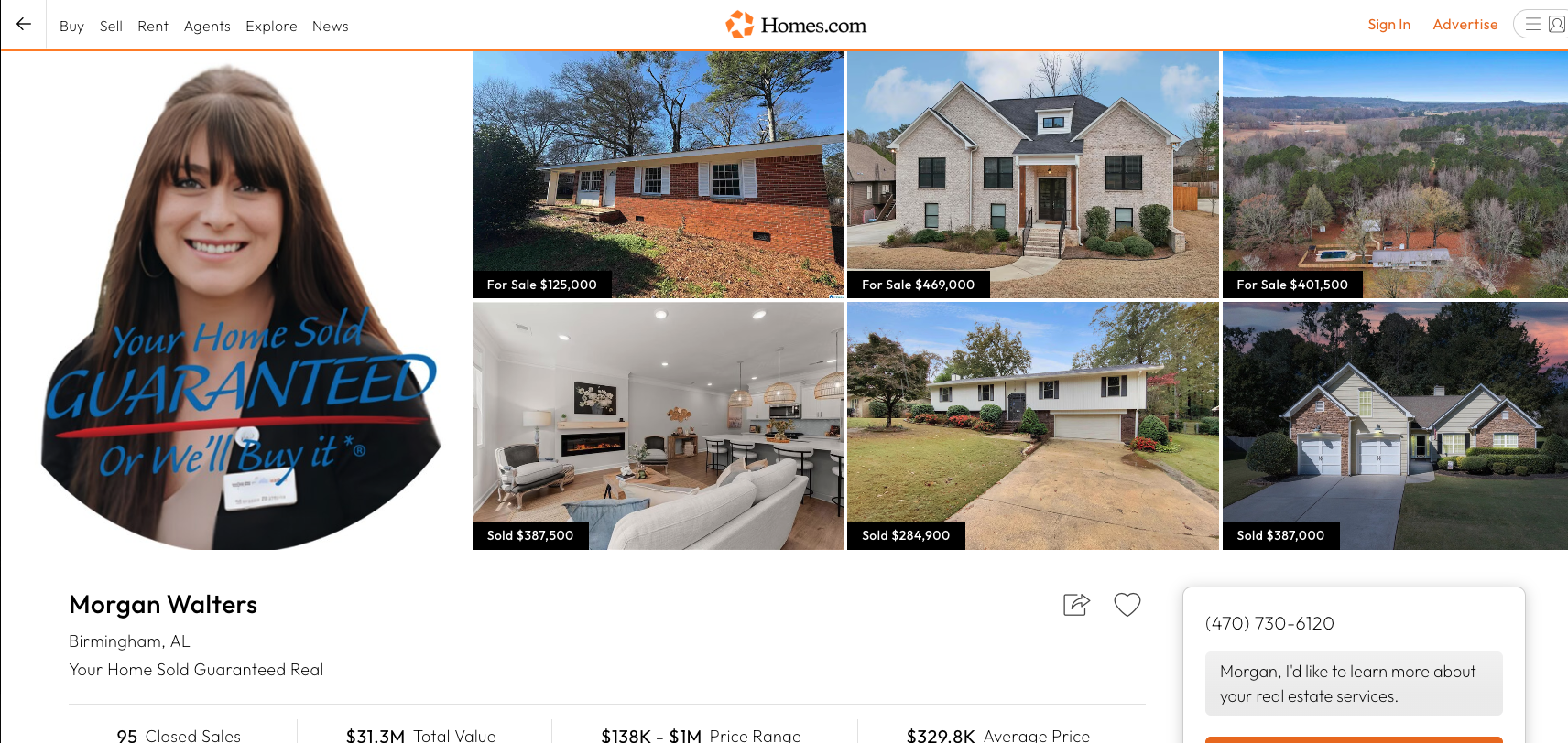 Morgan Walters – Homes.com Authority Profile